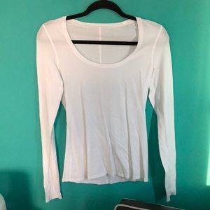 Lululemon Long Sleeve Scoop Neck Top